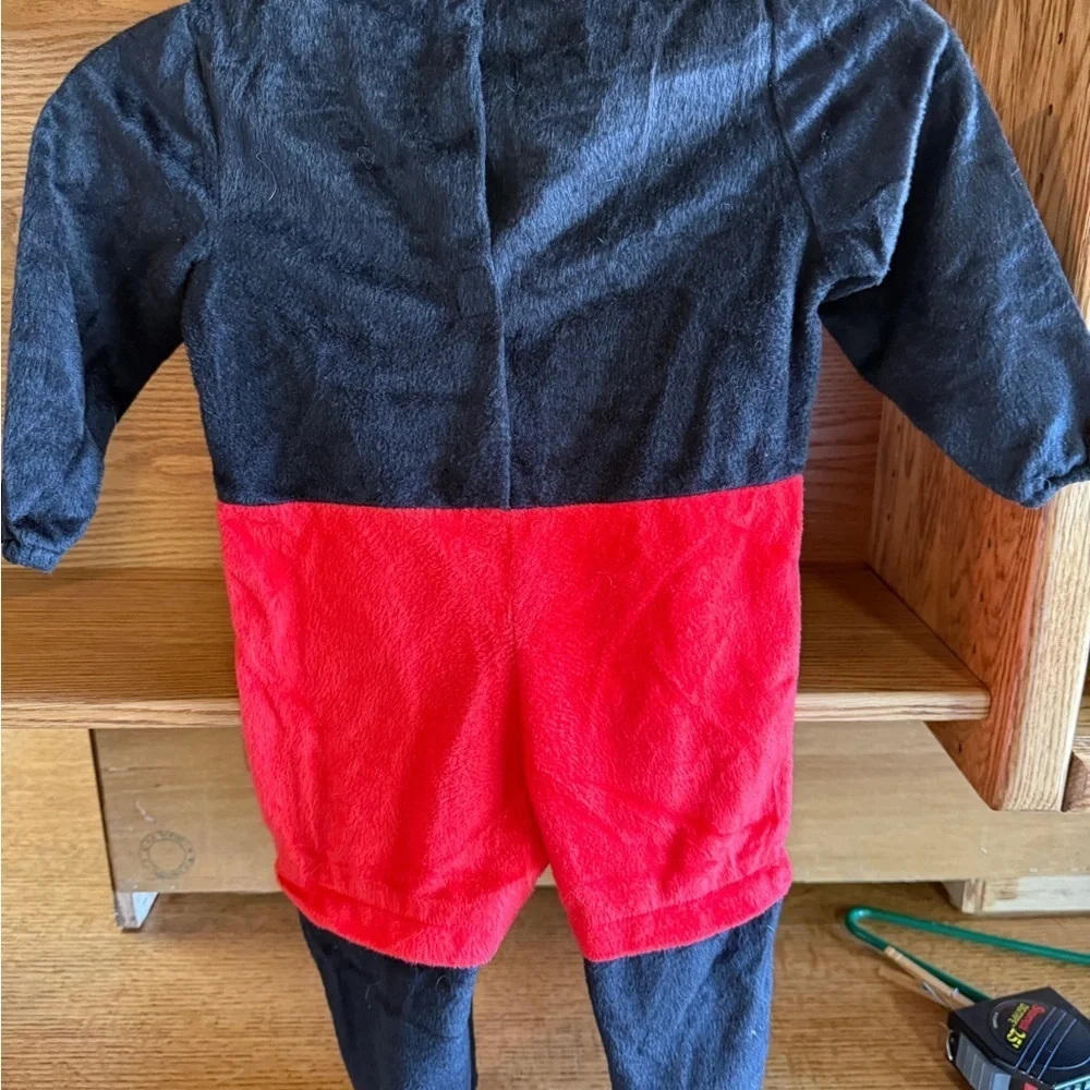 Disney Baby Mickey Mouse Infant Costume 2023 w/ Disneyland Mickey Popcorn bucket - Picture 6 of 16